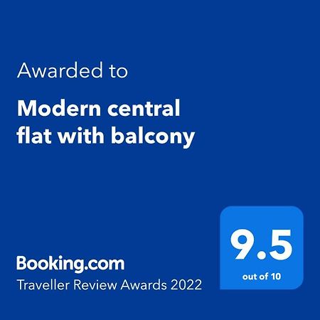 Modern Central Flat With Balcony & Free Parking On-Site Bournemouth Zewnętrze zdjęcie